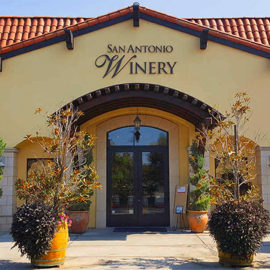 Entrance to the Los Angeles winery location