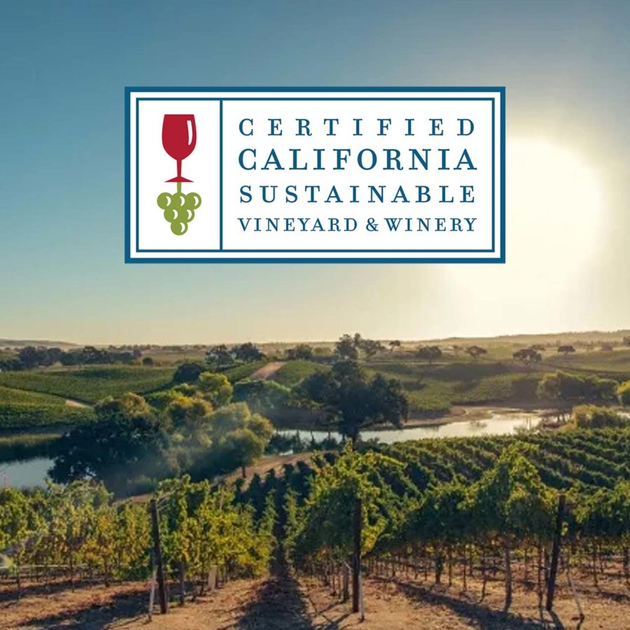 California Sustainable Vineyard and Winery Certification on Vineyard 