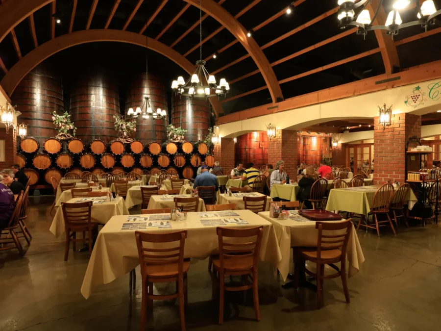 Maddalena Restaurant dining room in Los Angeles, CA